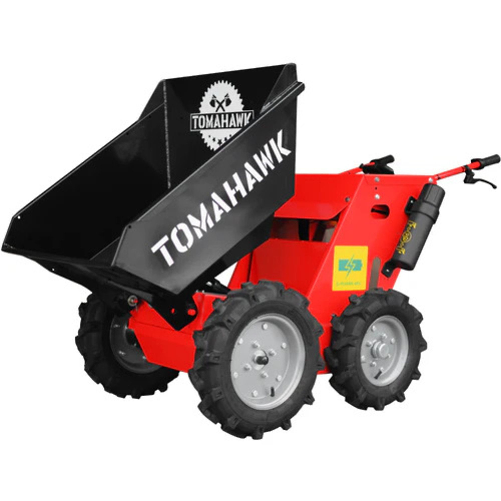 Tomahawk Battery Power Buggy - 30in., 660-Lb. Capacity, 48V 20Ah, Hydraulic Hopper, Model# TBUGGY300e